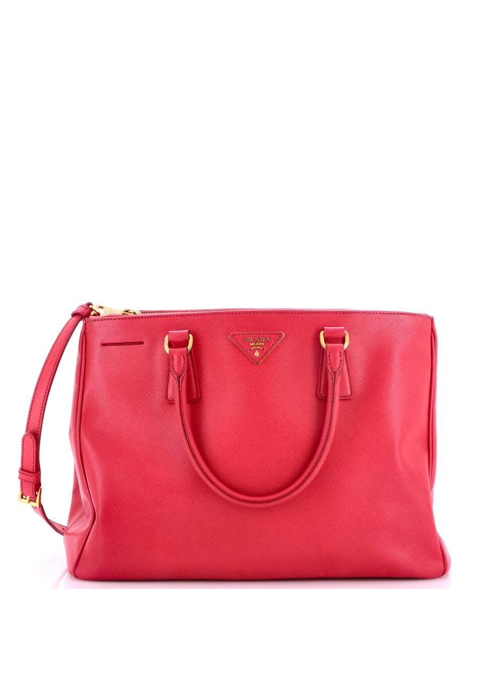 Prada Double Zip Lux Tote Saffiano #298450P98B